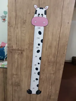 استیکر اندازه گیری قد باروچین طرح گاو