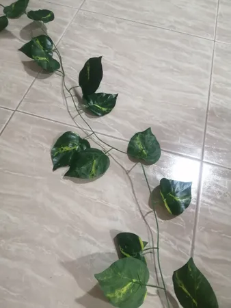 گل مصنوعی مدل ریسه برگ طرح پتوس