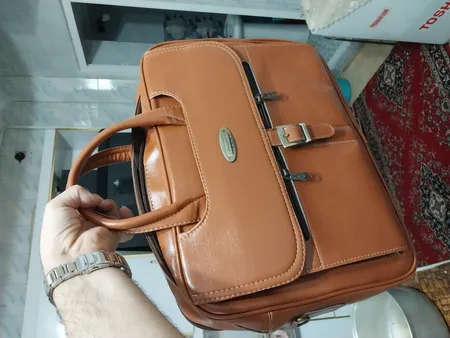 کیف لپ تاپ چرم ما مدل MA2-132 مناسب برای لپ تاپ 15 اینچی