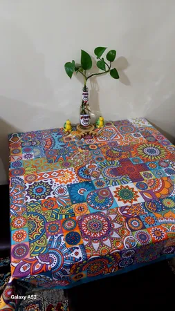 رومیزی طرح سنتی کد 9236