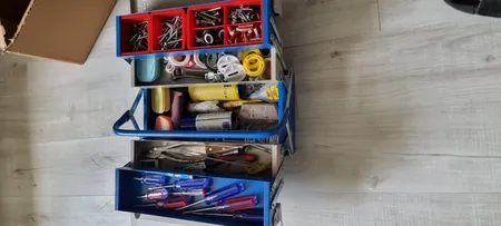 جعبه ابزار صنایع فلزی لوکس درویشیان مدل P403