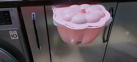 سطل زباله کابینتی طرح گل کد 43