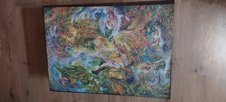 پازل 1000 تکه ترنم طرح نقاشی فرشچیان