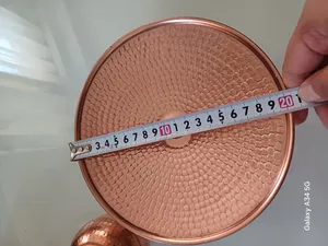 تجریه خرید شیرینی خوری مسی کد ZH124