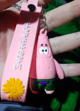 جاکلیدی مدل سیلیکونی طرح باب اسفنجی و پاتریک بسته 2 عددی