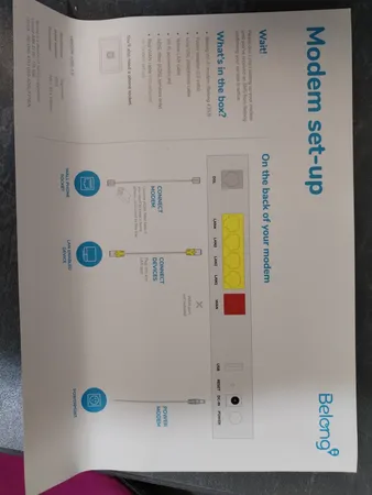 مودم روتر VDSL/ADSL بی لونگ مدل 4353
