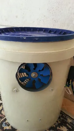 هواکش خانگی فلزی دمنده مدل VMA-10S2S