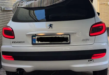 چراغ مه شکن عقب مدل اسپرت مناسب برای پژو 207 بسته 2 عددی