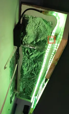 ریسه ال ای دی مدل A طول 1 متر