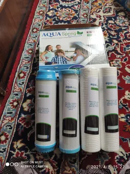 فیلتر تصفیه آب آکوآ اسپرینگ مدل EXTRA PP-1 مجموعه 4 عددی