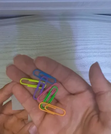 گیره کاغذ رایدین مدل رنگی سایز 28-33میلی متر - بسته 100 عددی