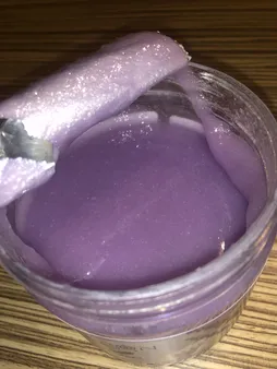 اسکراب شکری لایه بردار پوست ژبن پلاس مدل Lavender وزن 450 گرم