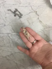 تجریه خرید گردنبند نقره مردانه مدل ای هیچ برای هیچ بر هیچ مپیچ کد G-340