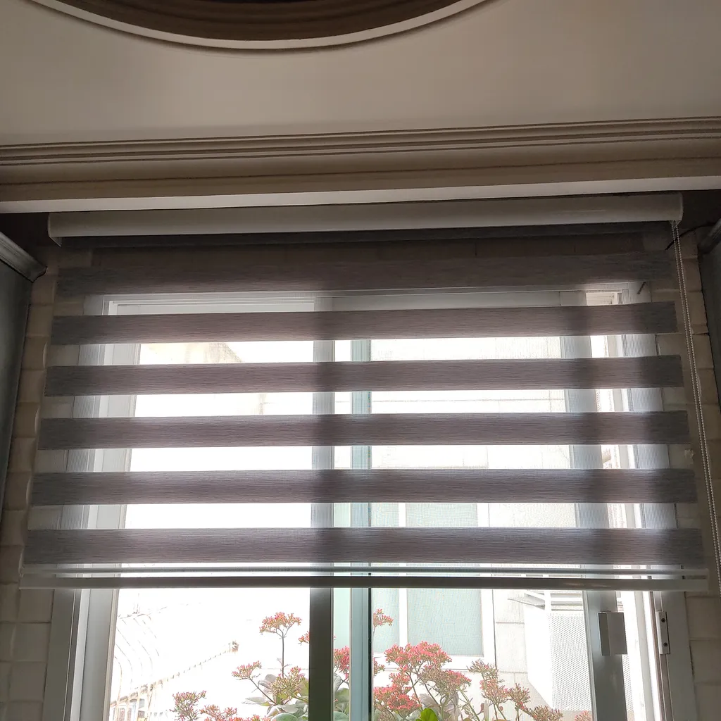 پرده زبرا زیو کد 93237 سایز 180 × 160 سانتی‌ متر