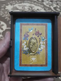 شمش طلا 24 عیار طلای محمد مدل گل زنبق zap