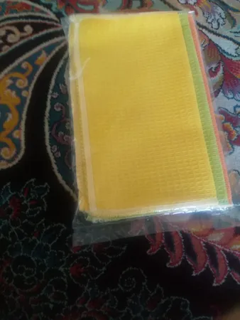 دستمال آشپزخانه مدل flower f بسته 3 عددی