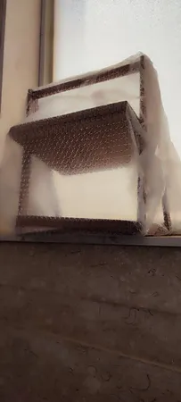 شلف رومیزی مدل دو طبقه چوبی کد 053