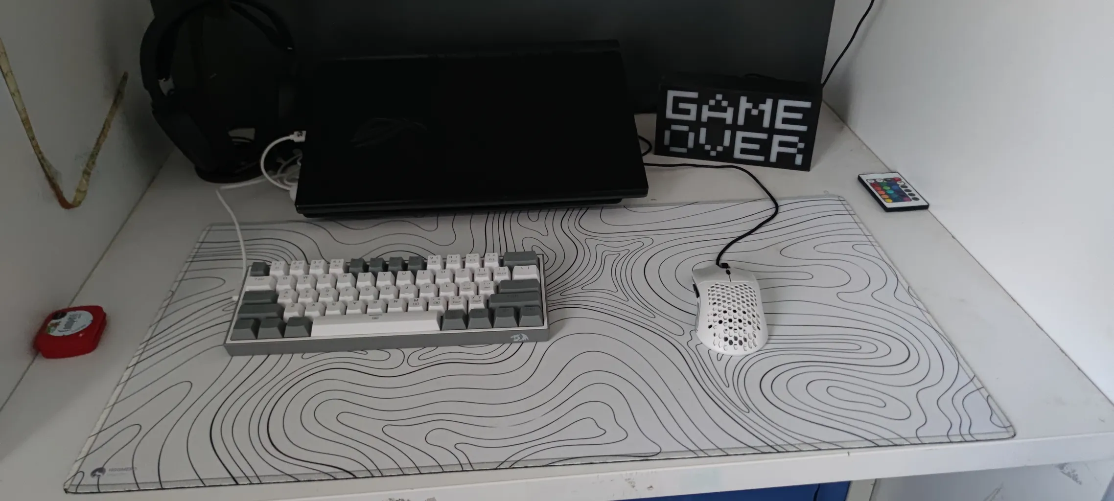 ماوس پد هومرو مدل MX2825 طرح توپوگرافی