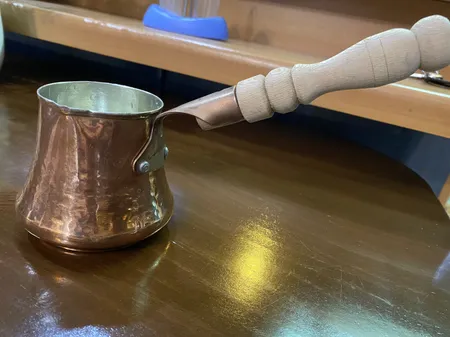 قهوه جوش مسی مدل جذوه