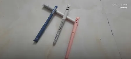 خودکار مدل عروسکی پاک کن دار مجموعه 4 عددی