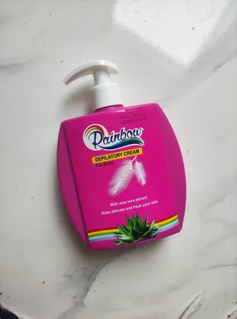 کرم موبر رینبو مدل آلوئه‌ورا با اسانس رز حجم 300 میلی لیتر