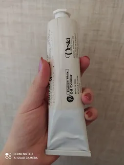 رنگ روغن وستا مدل Titanium White 40 حجم 120 میلی لیتر