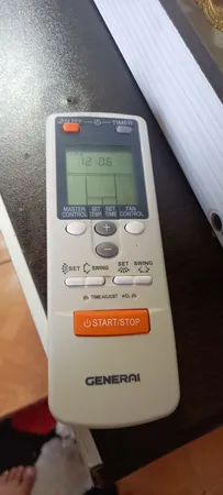 ریموت کنترل کولرگازی اُجنرال مدل J1