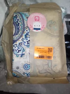 تجریه خرید پارچه ملحفه مدل ترمه کد 140