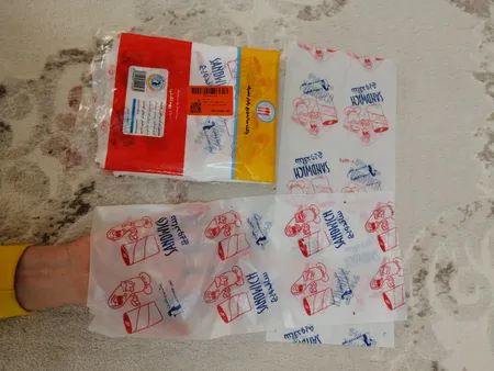 پاکت یکبار مصرف ساندویچ پنگوئن - بسته 100 عددی