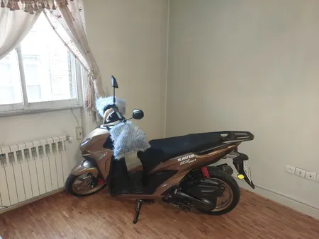 دستکش ثابت موتور سیکلت مدل KHZ_BL