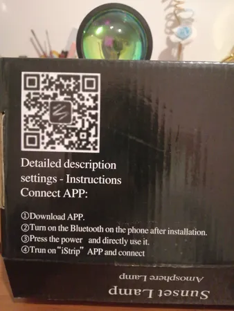 نور ثابت ال ای دی مدل SUNSET LAMP 2023