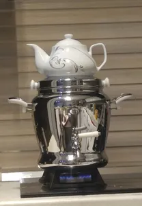 تجریه خرید سماور رواجاقی عالی نسب مدل Arghavan ظرفیت 5 لیتر به همراه قوری هدیه  