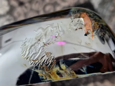 فلاپ آینه جانبی خودرو مدل استیل کد 54 مناسب برای پراید بسته دو عددی