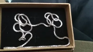 تجریه خرید زنجیر نقره مردانه گالری ظهیرالدینی مدل CHM-07