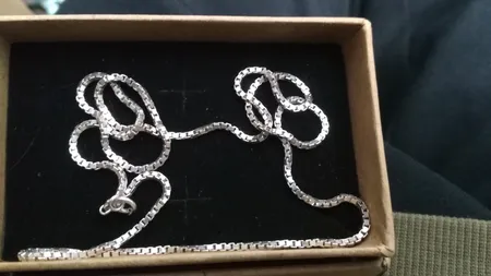 زنجیر نقره مردانه گالری ظهیرالدینی مدل CHM-07