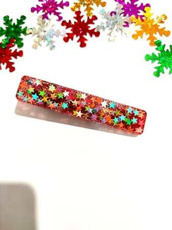 قالب رزین مدل گیره مو طرح کلاسیک کد SIM1