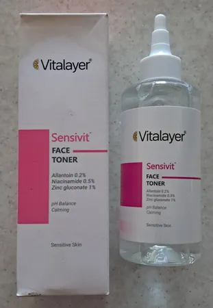 تونر صورت ویتالیر مدل سنسی ویت حجم 200 میلی لیتر