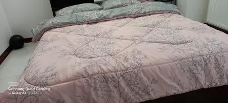 سرویس روتختی مدل گلهای ریز دونفره 6 تکه