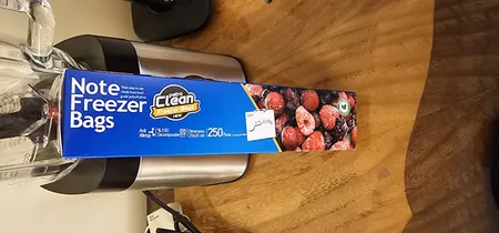 کیسه فریزر پترو کلین مدل یادداشتی بسته 250 عددی