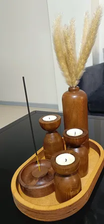 گل خشک مدل دم روباهی 10_4