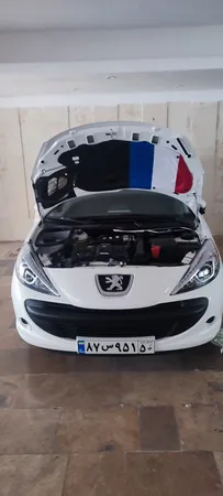 عایق در کاپوت ایده طرح فرانسه کد IS52147 مناسب برای پژو 207