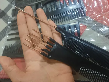 شانه مو مدل 001 مجموعه 10 عددی