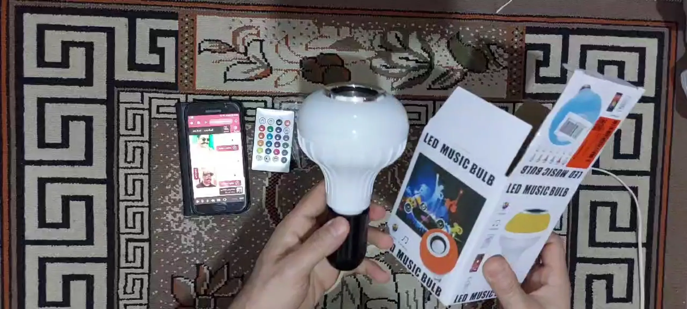 لامپ هوشمند و اسپیکر بلوتوث تیهو کد Party Ball