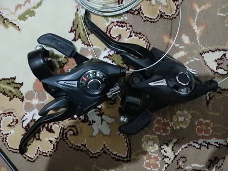 دسته دنده دوچرخه اورتگا مدل 21 دنده کد 1478 بسته 2 عددی