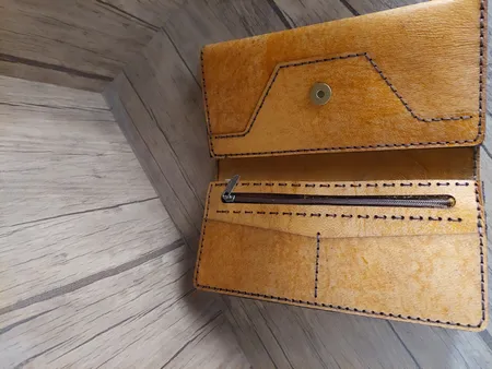 کیف پول مدل چرم طبیعی