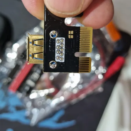 رایزر گرافیک تبدیل PCI EXPRESS X1 به X16 مدل VER009S