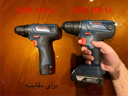 دریل  پیچ گوشتی شارژی چکشی بوش مدل GSR 180 LI