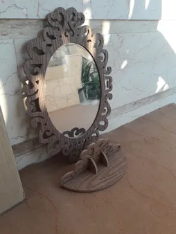 آینه کنسول مدل منفیس متوسط