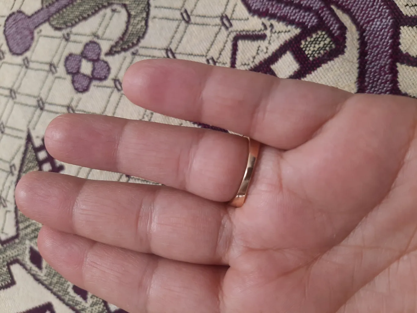 انگشتر طلا 18 عیار زنانه نوا گلد مدل 18