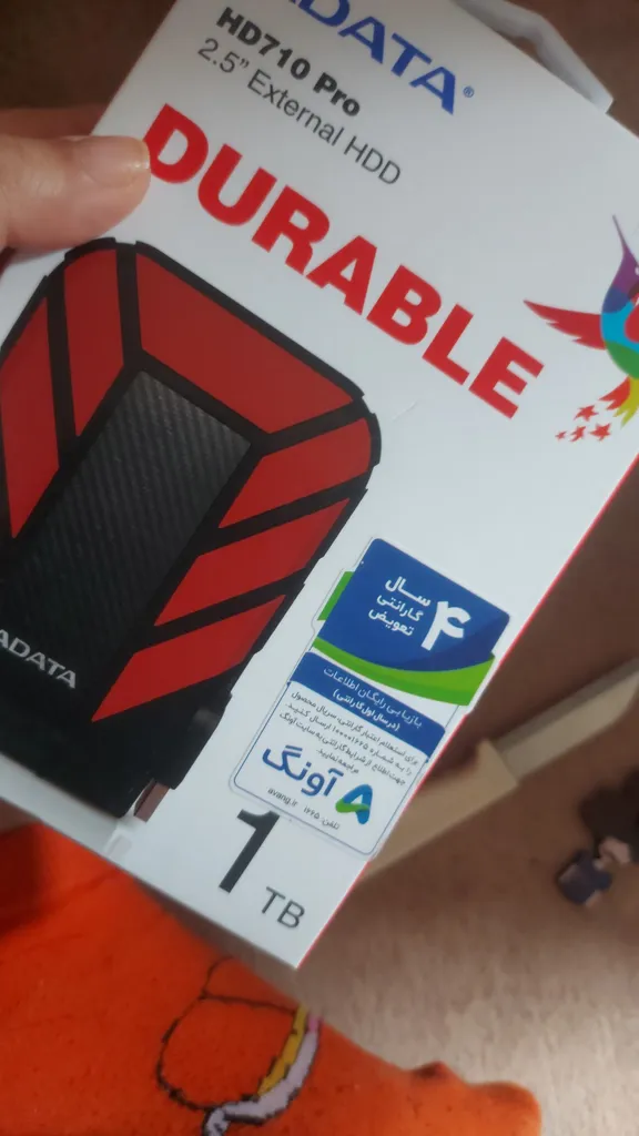 هارد اکسترنال ای دیتا مدل HD710 Pro ظرفیت یک ترابایت دارای رابط USB Type-A 3.0